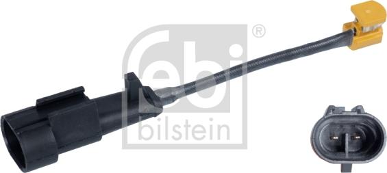 Febi Bilstein 106207 - Kulumisenilmaisin, jarrupala inparts.fi