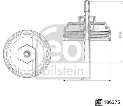 Febi Bilstein 186375 - - - inparts.fi