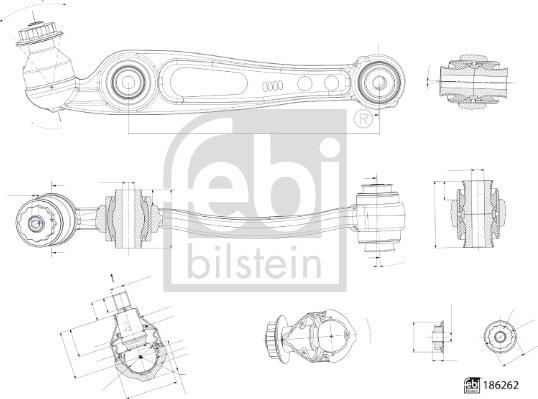 Febi Bilstein 186262 - Tukivarsi, pyöräntuenta inparts.fi