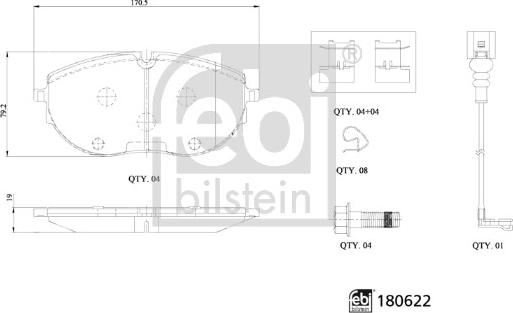 Febi Bilstein 180622 - Jarrupala, levyjarru inparts.fi