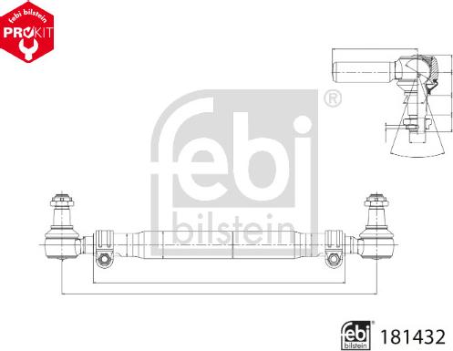 Febi Bilstein 181432 - Raidetanko inparts.fi