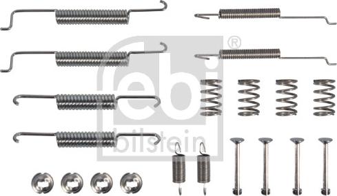 Febi Bilstein 181084 - Tarvikesarja, jarrukengät inparts.fi