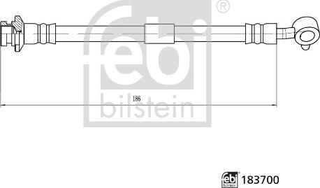 Febi Bilstein 183700 - Jarruletku inparts.fi