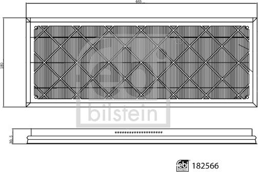 Febi Bilstein 182566 - Suodatin, sisäilma inparts.fi