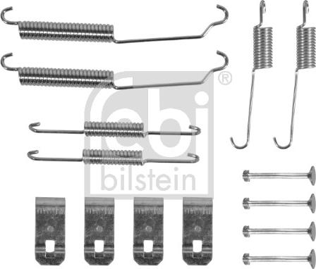 Febi Bilstein 182568 - Tarvikesarja, jarrukengät inparts.fi