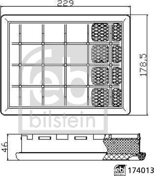 Febi Bilstein 174013 - Suodatin, kampikammiotuuletus inparts.fi