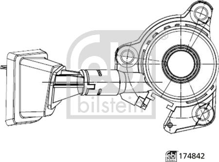 Febi Bilstein 174842 - Irroitusmekanismi, kytkin inparts.fi