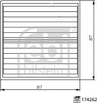 Febi Bilstein 174262 - Polttoainesuodatin inparts.fi