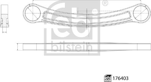 Febi Bilstein 176403 - Tukivarsi, pyöräntuenta inparts.fi