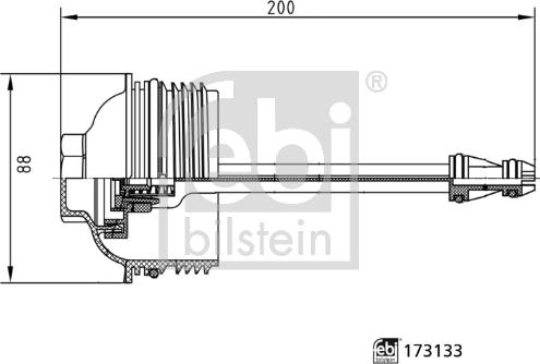 Febi Bilstein 173133 - Kansi, öljysuodatinpesä inparts.fi