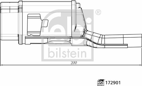 Febi Bilstein 172901 - Hydrauliikkasuodatin, automaattivaihteisto inparts.fi