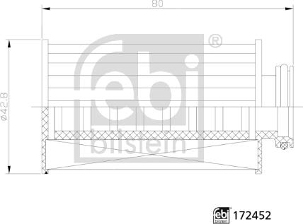 Febi Bilstein 172452 - Ureasuodatin inparts.fi