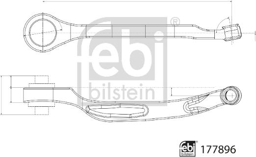 Febi Bilstein 177896 - Tukivarsi, pyöräntuenta inparts.fi