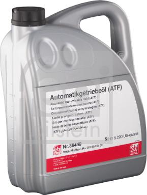 Febi Bilstein 36449 - Automaattivaihteistoöljy inparts.fi