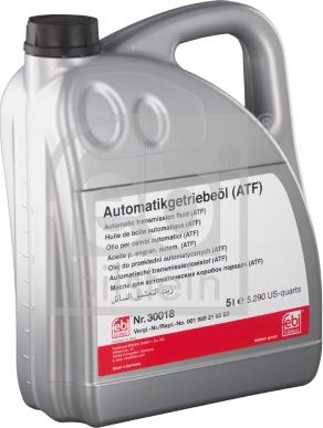 Febi Bilstein 30018 - Automaattivaihteistoöljy inparts.fi