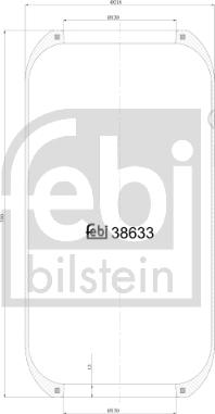 Febi Bilstein 38633 - Metallipalje, ilmajousitus inparts.fi