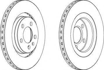 Ferodo DDF928C-1 - Jarrulevy inparts.fi