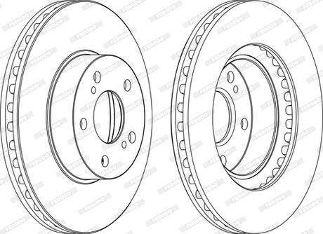 Ferodo DDF485C - Jarrulevy inparts.fi