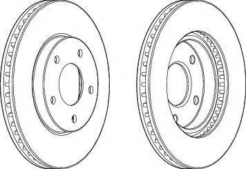 Ferodo DDF1599C-1 - Jarrulevy inparts.fi