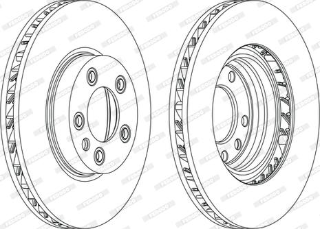 Ferodo DDF1591LC-1-D - Jarrulevy inparts.fi