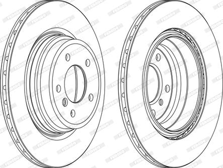 Ferodo DDF1550C-1-D - Jarrulevy inparts.fi