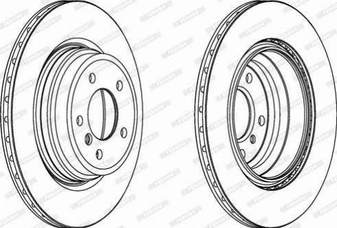 Ferodo DDF1550-1 - Jarrulevy inparts.fi