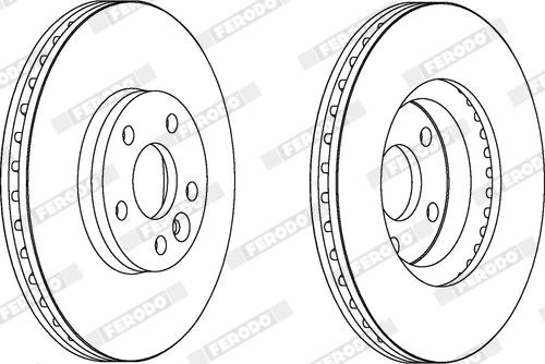 Ferodo DDF1567X - Jarrulevy inparts.fi