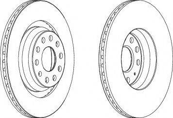 Ferodo DDF1503C-1 - Jarrulevy inparts.fi