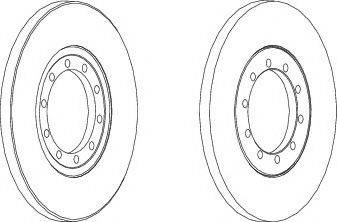 TRW DF6049 - Jarrulevy inparts.fi