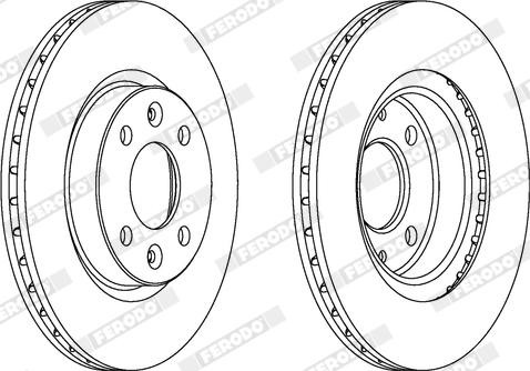 Ferodo DDF1096X - Jarrulevy inparts.fi