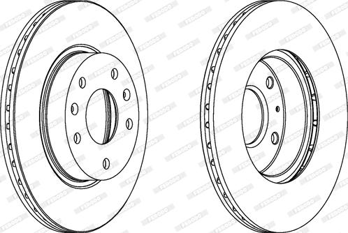 Ferodo DDF1151C - Jarrulevy inparts.fi