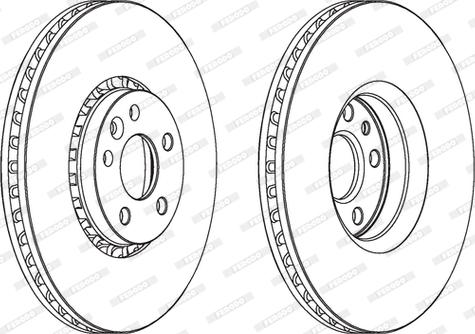 Ferodo DDF1801C - Jarrulevy inparts.fi