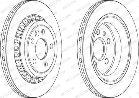 Ferodo DDF1802C - Jarrulevy inparts.fi