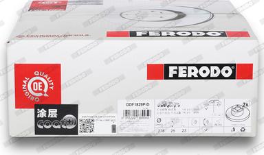 Ferodo DDF1829P-D - Jarrulevy inparts.fi