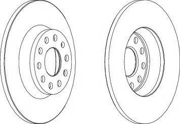 Ferodo DDF1306C-1 - Jarrulevy inparts.fi