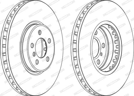 Ferodo DDF1746C-1-D - Jarrulevy inparts.fi