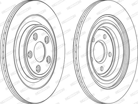 Ferodo DDF1703C - Jarrulevy inparts.fi