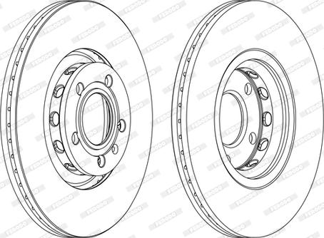 Ferodo DDF1707C-D - Jarrulevy inparts.fi