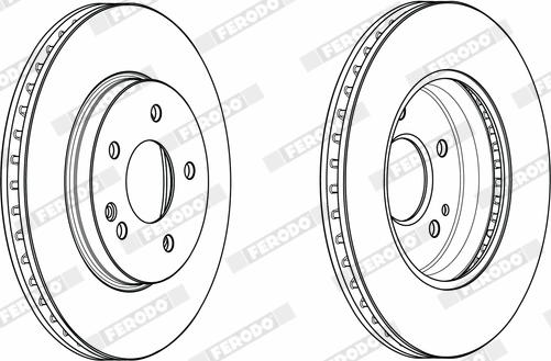 Ferodo DDF817X - Jarrulevy inparts.fi