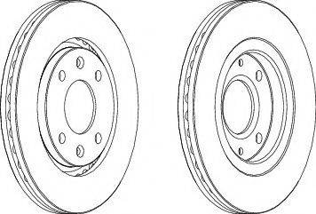 Ferodo DDF870-1 - Jarrulevy inparts.fi