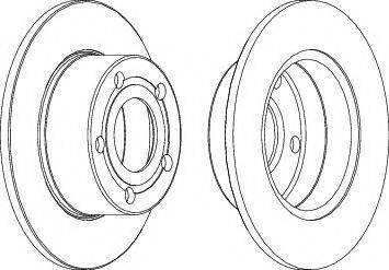 Ferodo DDF321C-1 - Jarrulevy inparts.fi