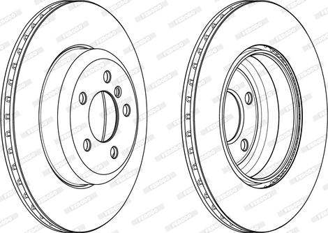 Ferodo DDF2480C - Jarrulevy inparts.fi