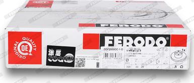 Ferodo DDF2559DC-1-D - Jarrulevy inparts.fi