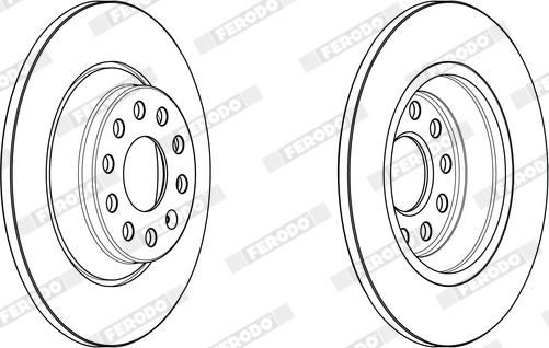 Ferodo DDF2506X - Jarrulevy inparts.fi