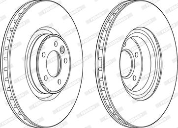 Ferodo DDF2601C-1 - Jarrulevy inparts.fi