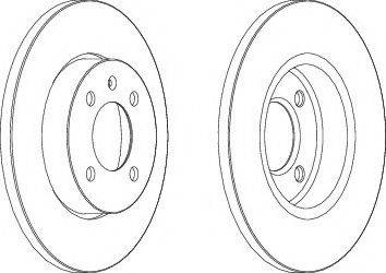 Ferodo DDF205C-1 - Jarrulevy inparts.fi