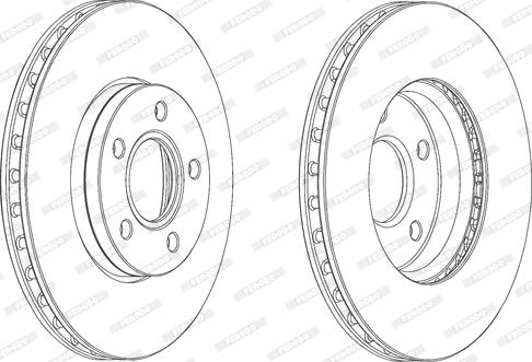 Ferodo DDF2062C - Jarrulevy inparts.fi