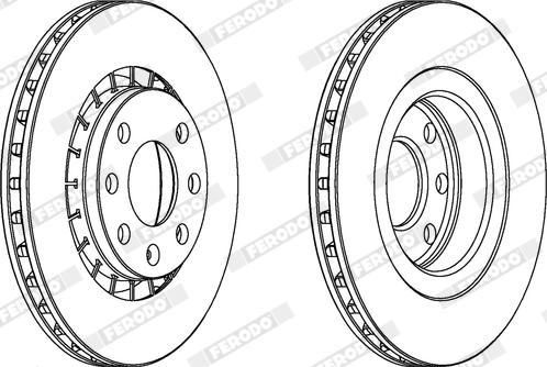 Ferodo DDF206X - Jarrulevy inparts.fi