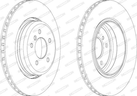 Ferodo DDF2154C - Jarrulevy inparts.fi