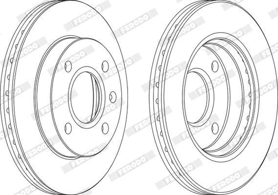 Ferodo DDF766X - Jarrulevy inparts.fi